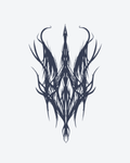 Tatouage temporaire Pointe Tribale 11x18cm - SimpleTatt