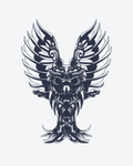 Tatouage temporaire Aigle Sacré 10,5x13,5cm - SimpleTatt