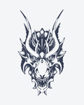 Tatouage temporaire Dragon Souriant 11x18cm - SimpleTatt