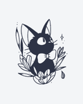 Tatouage temporaire Chat Magique 10,5x13,5cm - SimpleTatt
