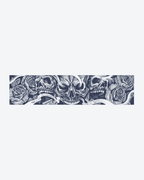Tatouage temporaire Bracelet Crânes et Roses 24x6cm - SimpleTatt