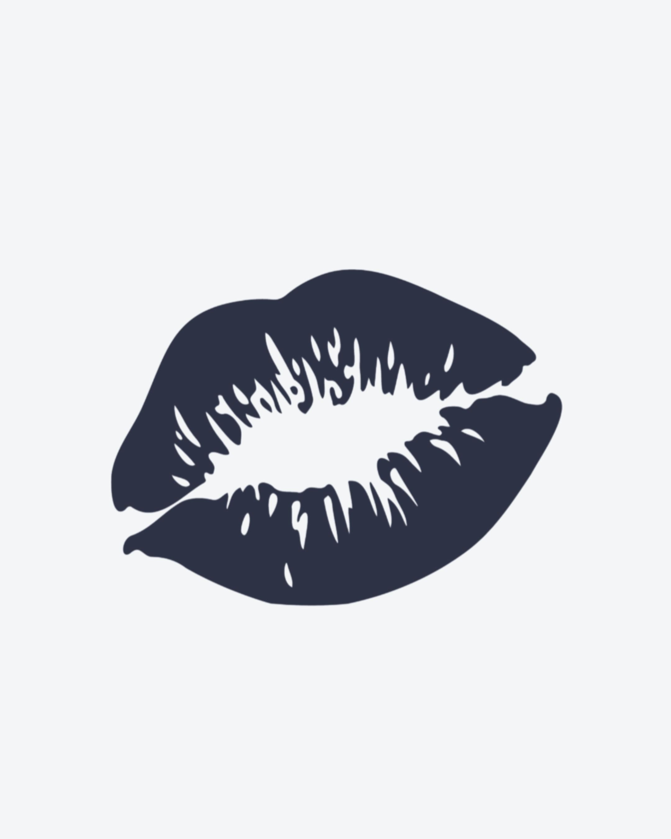Tatouage temporaire Baiser Encré 5x5cm - SimpleTatt