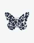Tatouage temporaire Papillon de Cœurs 10,5x13,5cm - SimpleTatt