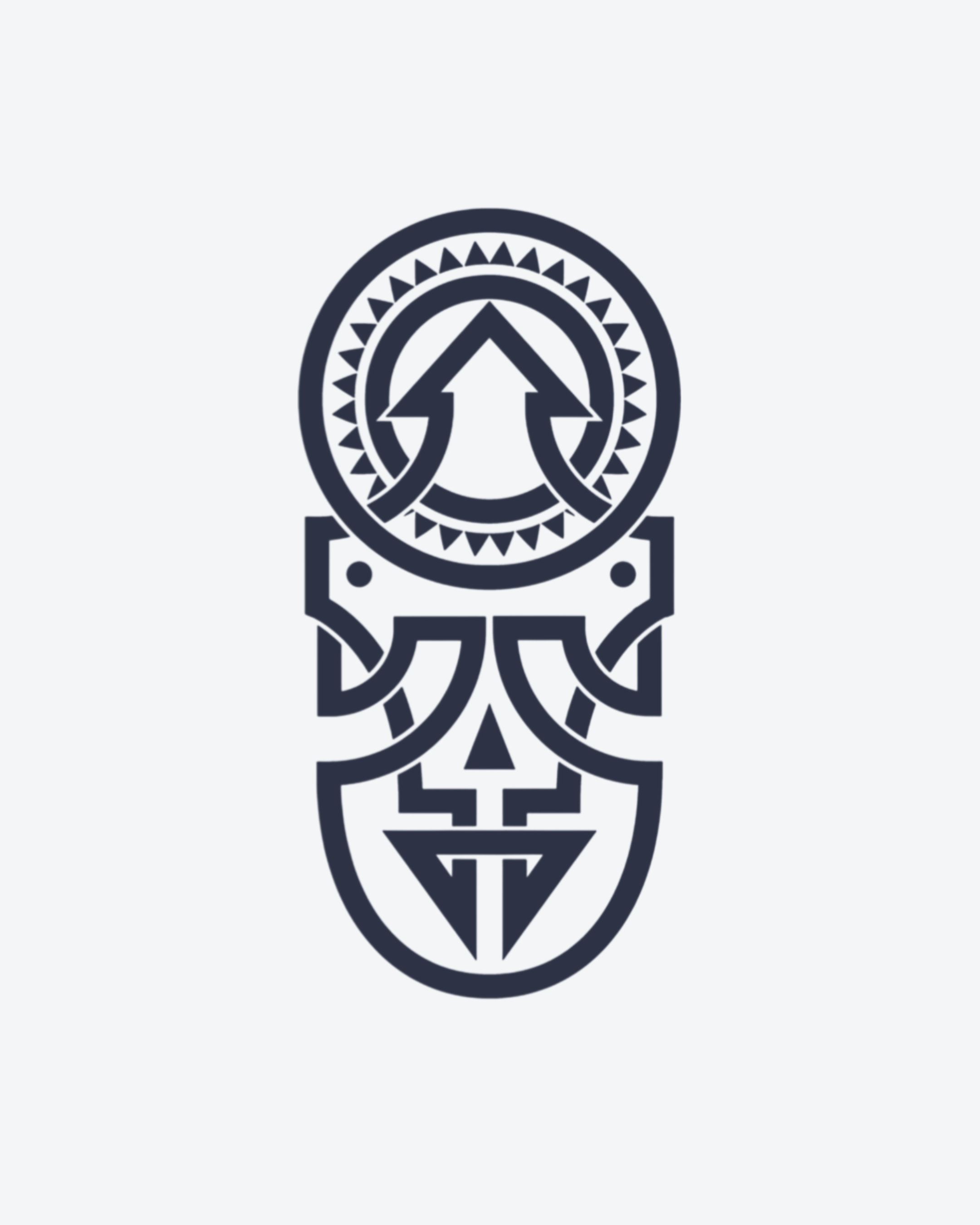 Tatouage temporaire Totem Mystique 8x11cm - SimpleTatt
