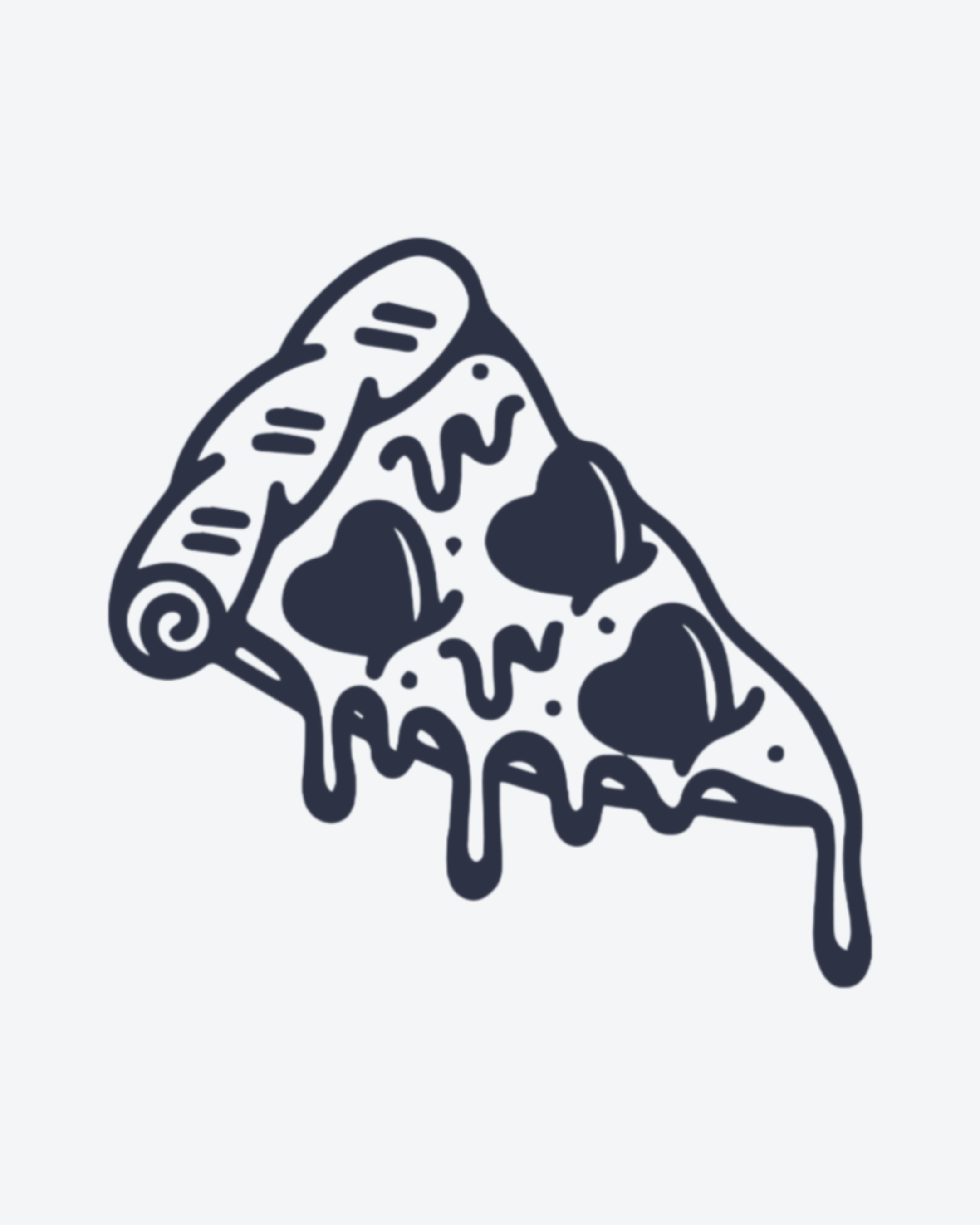 Tatouage temporaire Pizza Love 10,5x13,5cm - SimpleTatt
