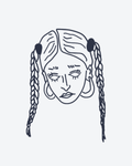Fille aux Tresses