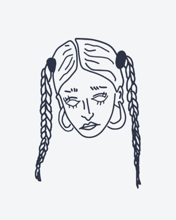 Fille aux Tresses
