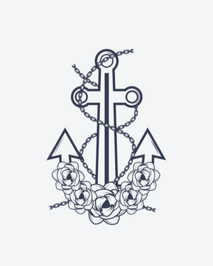 Anchor and Roses