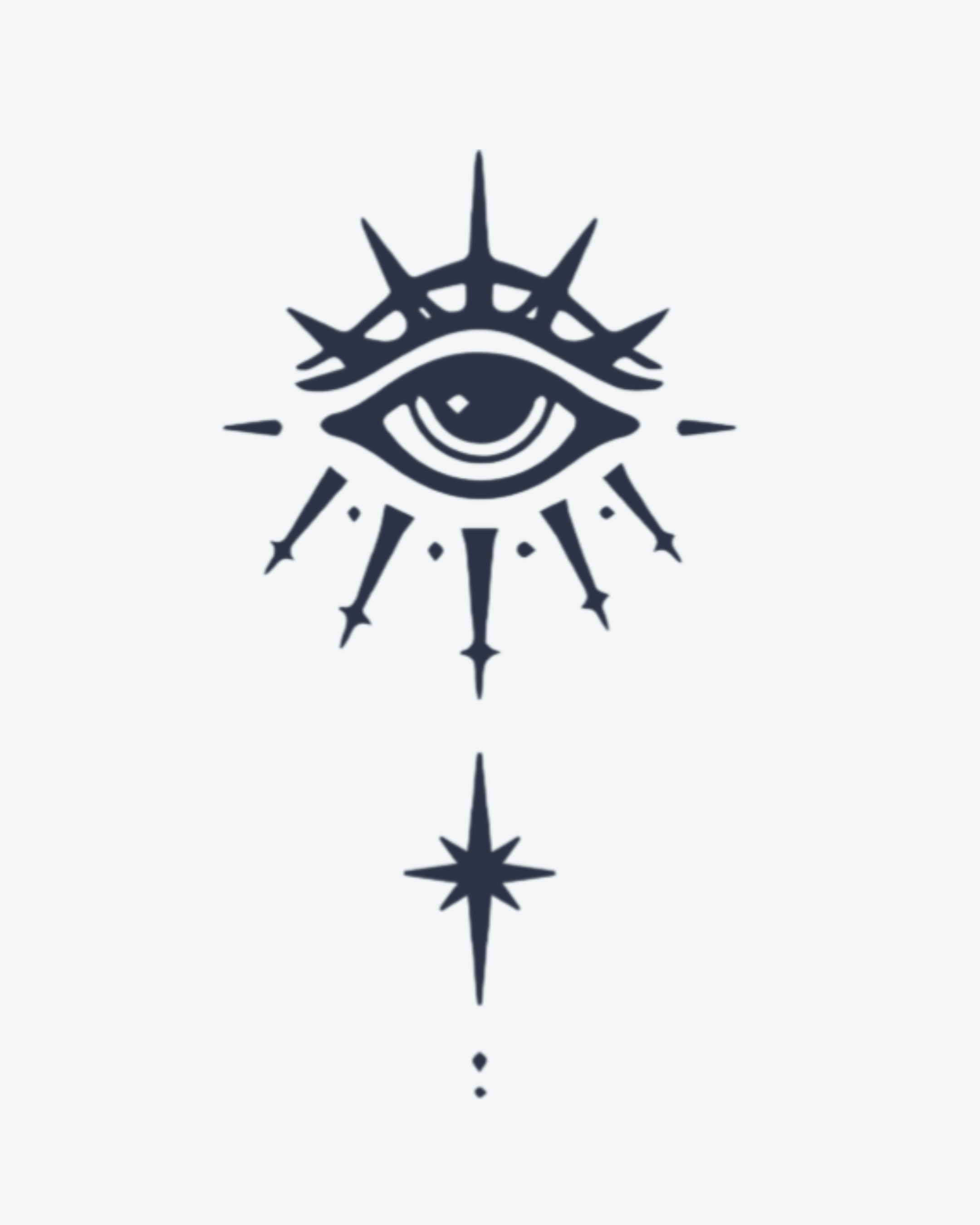 Tatouage temporaire Œil Stellaire 10,5x13,5cm - SimpleTatt