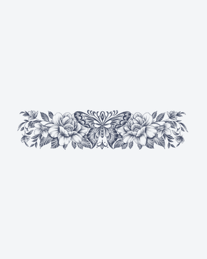Butterfly Floral Bracelet