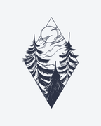 Tatouage temporaire Forêt Enchantée 8x11cm - SimpleTatt