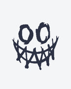 Tatouage temporaire Sourire Effrayant 5x5cm - SimpleTatt