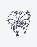 Tatouage temporaire Nœud Élégant 10,5x13,5cm - SimpleTatt