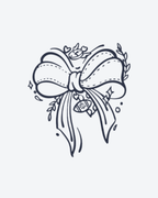 Tatouage temporaire Nœud Élégant 10,5x13,5cm - SimpleTatt