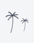 Tatouage temporaire Palmiers Tropicaux 5x5cm - SimpleTatt