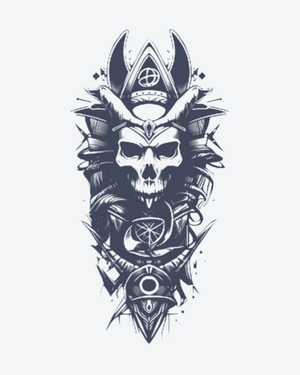 Fallen Warrior Skull