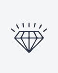 Tatouage temporaire Diamant Rayonnant 5x5cm - SimpleTatt