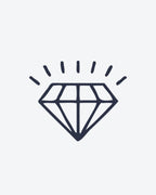 Tatouage temporaire Diamant Rayonnant 5x5cm - SimpleTatt