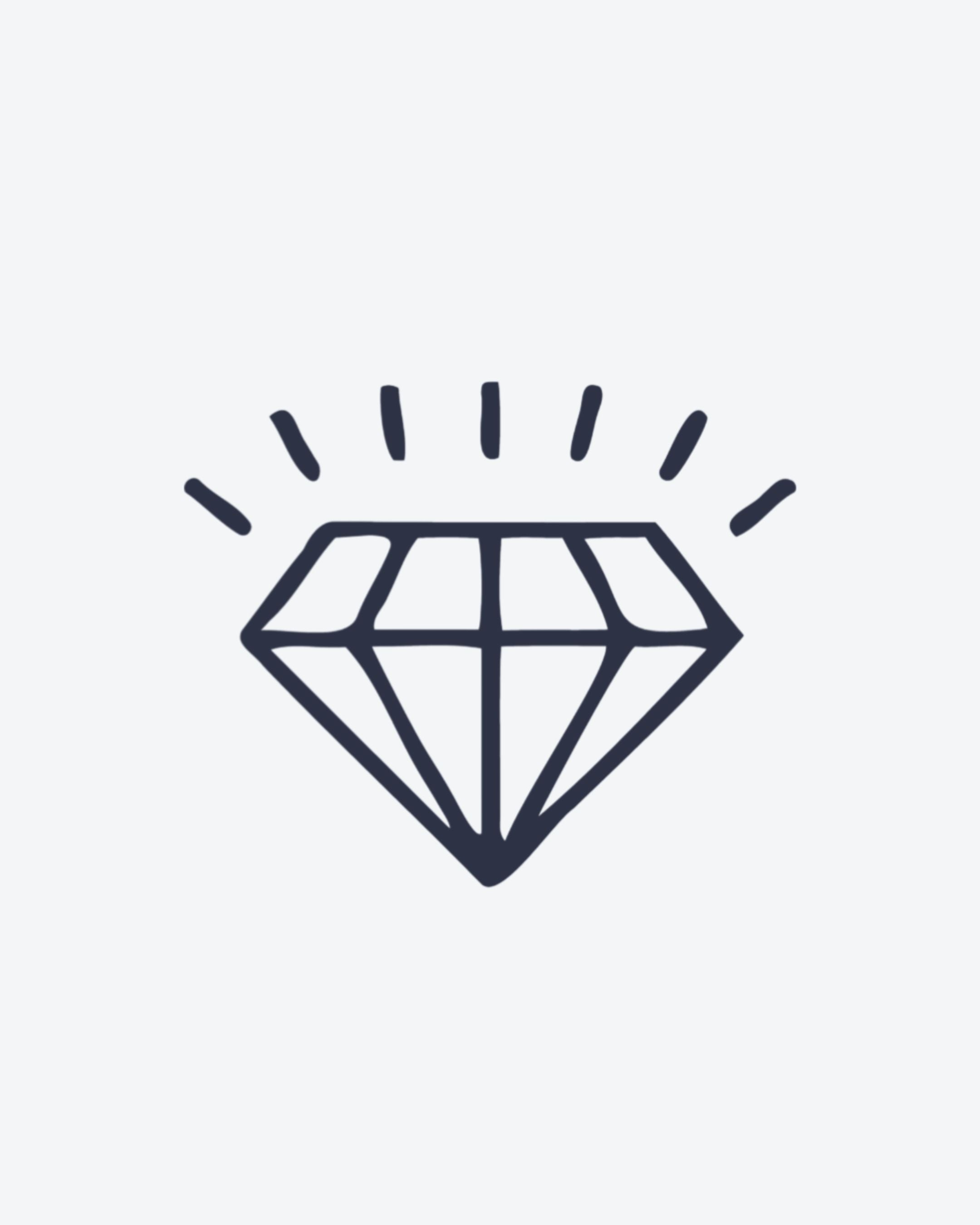 Tatouage temporaire Diamant Rayonnant 5x5cm - SimpleTatt