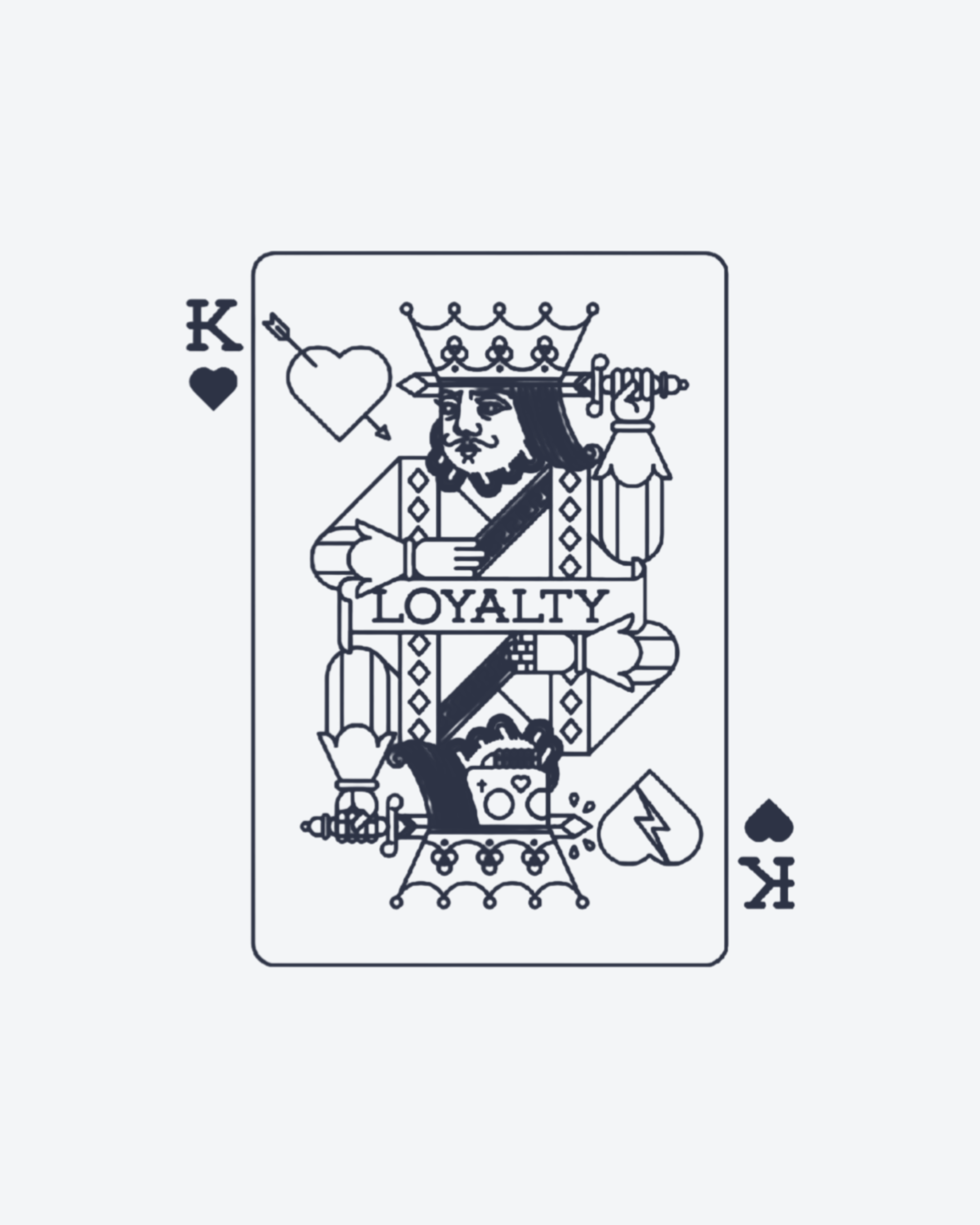 Tatouage temporaire Carte Loyalty 8x11cm - SimpleTatt