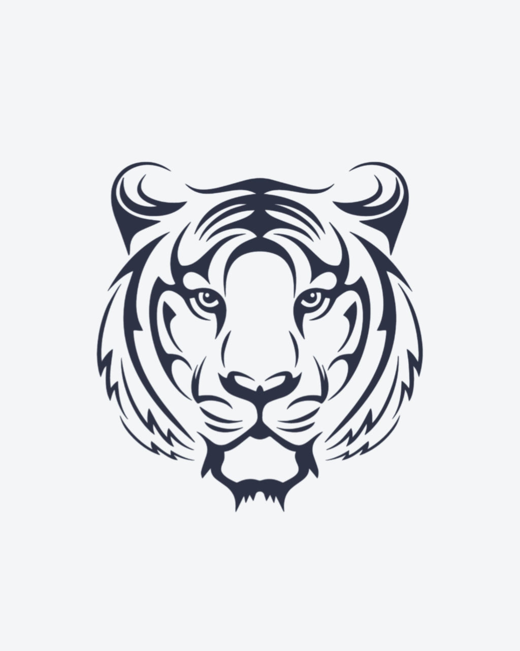 Tatouage temporaire Tigre Impérial 5x5cm - SimpleTatt