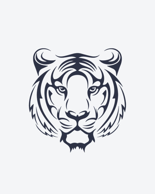 Tatouage temporaire Tigre Impérial 5x5cm - SimpleTatt