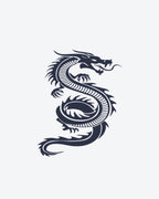 Tatouage temporaire Dragon Oriental 5x5cm - SimpleTatt