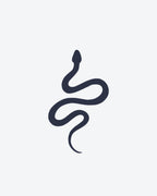 Tatouage temporaire Serpent Minimaliste 5x5cm - SimpleTatt