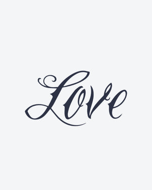 Love Calligraphy