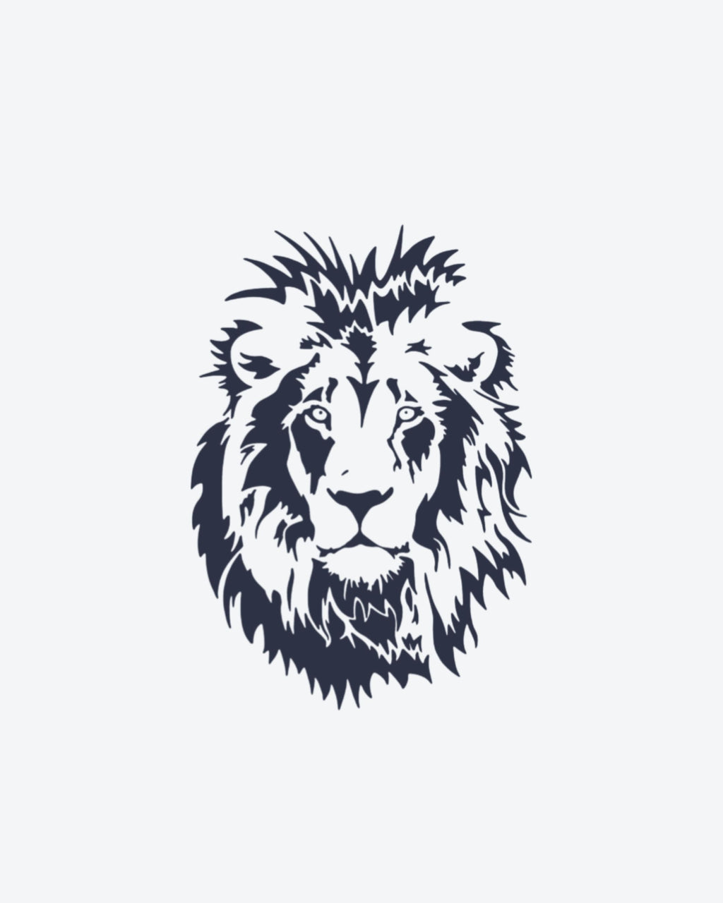 Tatouage temporaire Lion Majestueux 5x5cm - SimpleTatt