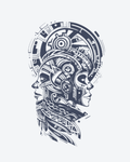 Tatouage temporaire Esprit Cyborg 11x18cm - SimpleTatt