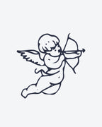 Tatouage temporaire Cupidon 5x5cm - SimpleTatt