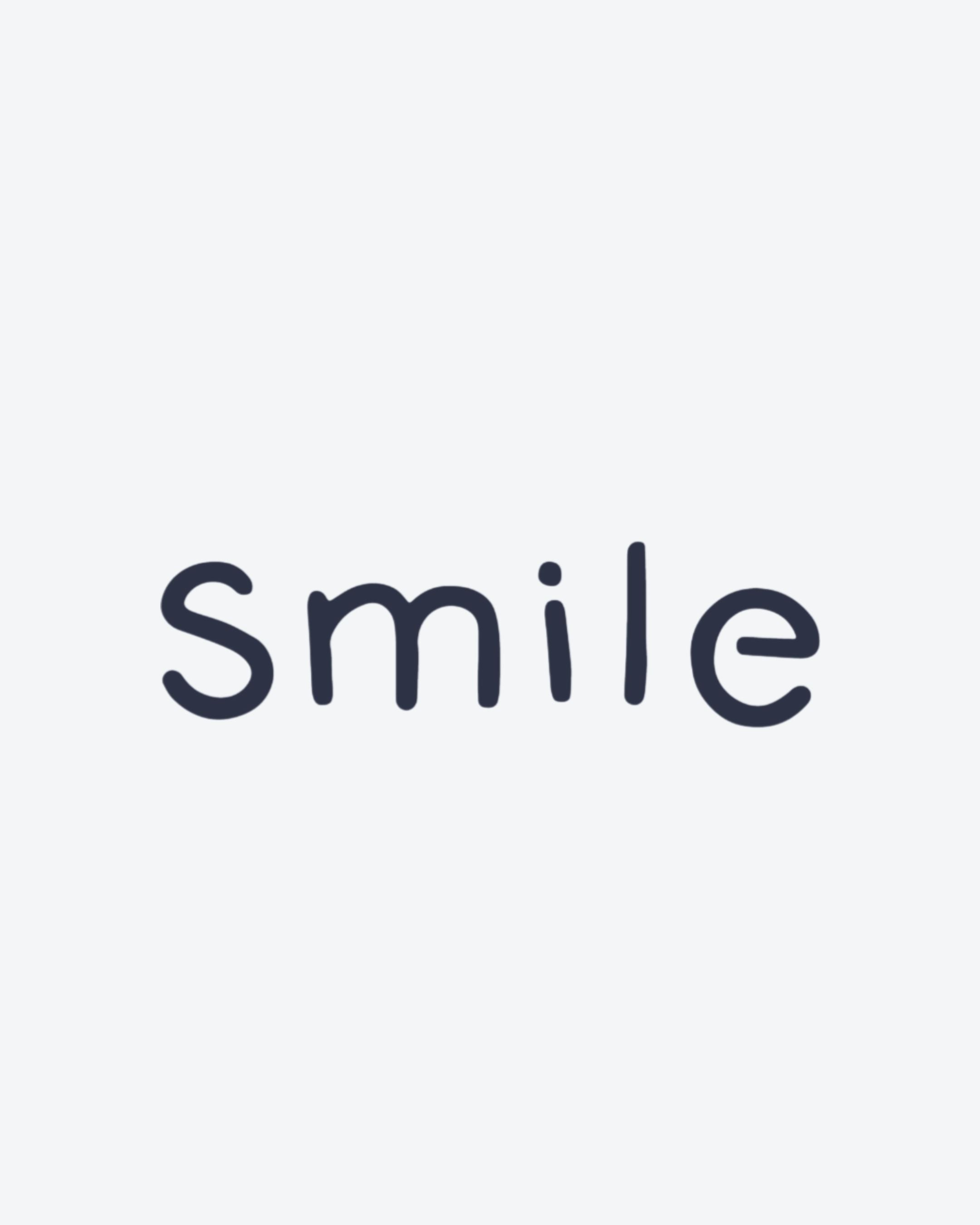 Smile text