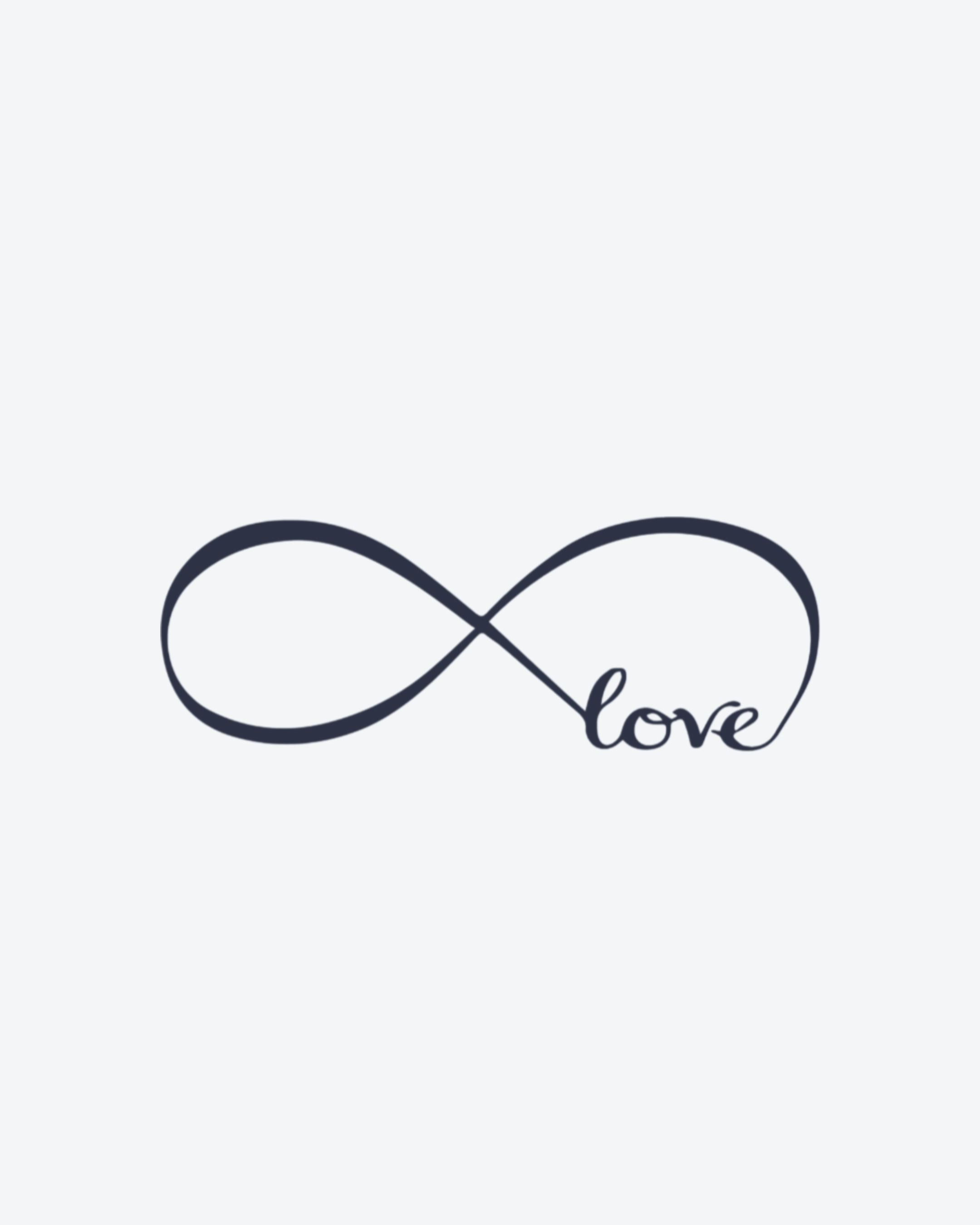 Tatouage temporaire Infini Love 5x5cm - SimpleTatt