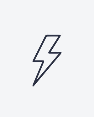 Minimalist Lightning Eclair