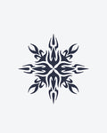 Tatouage temporaire Étoile Tribale 5x5cm - SimpleTatt