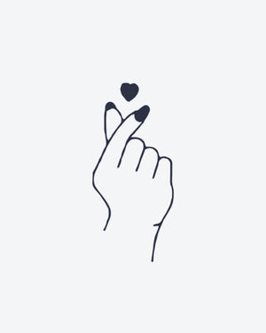 Korean Finger Heart