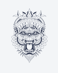 Tatouage temporaire Rugissement Royal 11x18cm - SimpleTatt