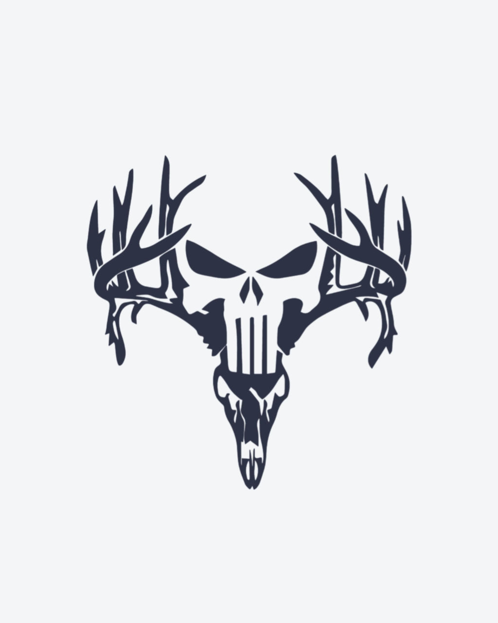 Tatouage temporaire Cerf Squelette 5x5cm - SimpleTatt