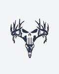 Tatouage temporaire Cerf Squelette 5x5cm - SimpleTatt