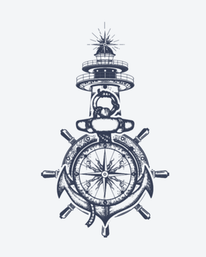 Vintage Wind Rose