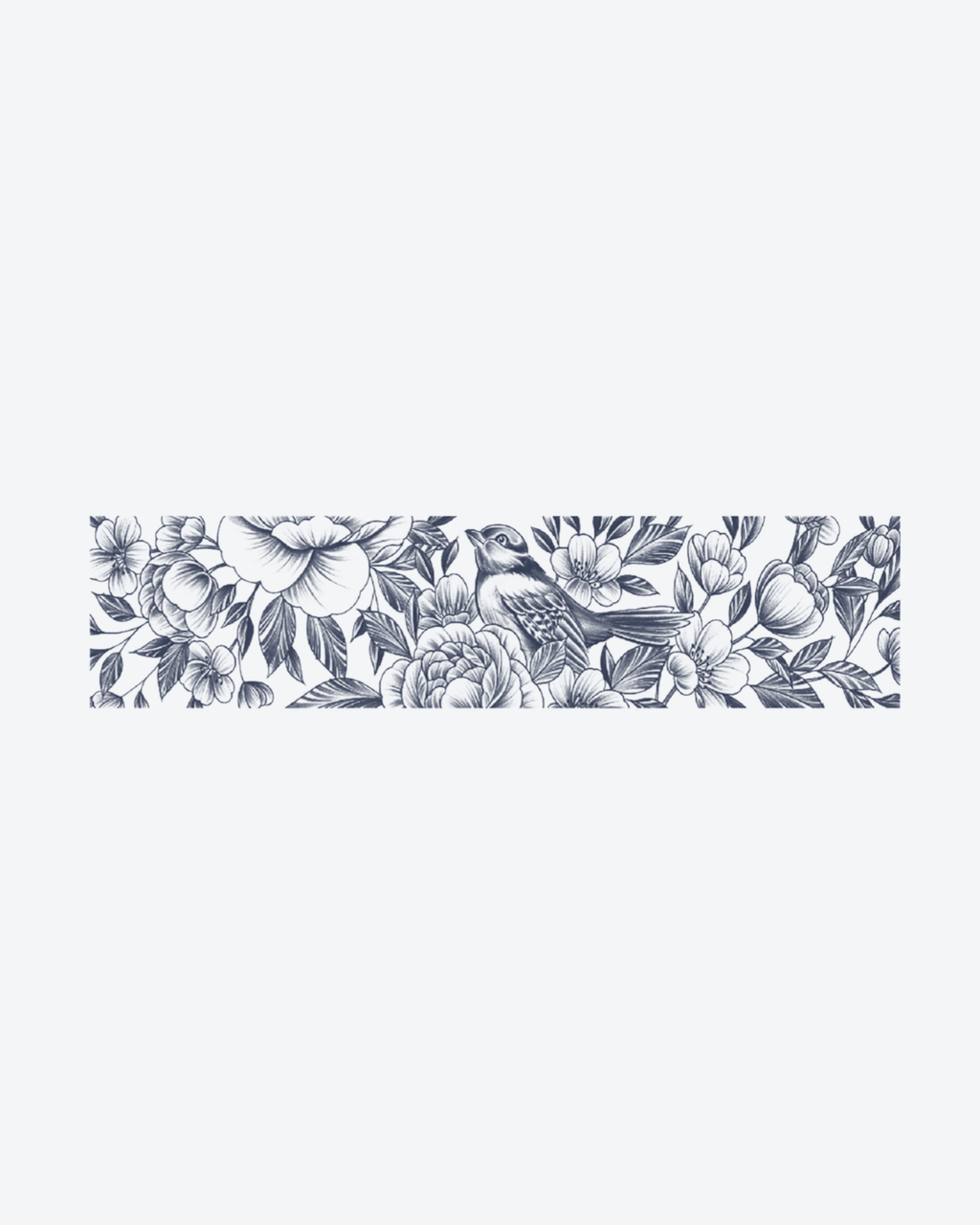 Tatouage temporaire Bracelet Floral Délicat 24x6cm - SimpleTatt