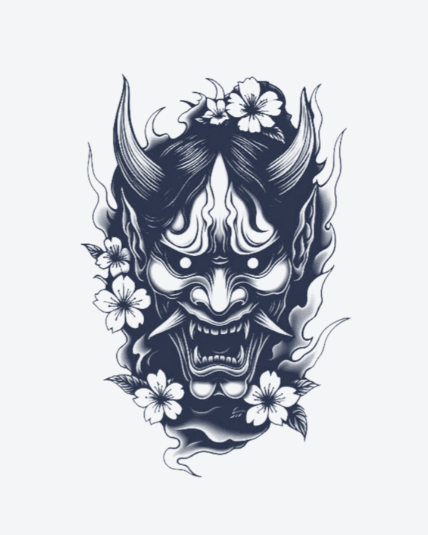Masque Hannya Fleuri