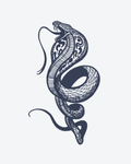 Tatouage temporaire Cobra Impérial 11x18cm - SimpleTatt