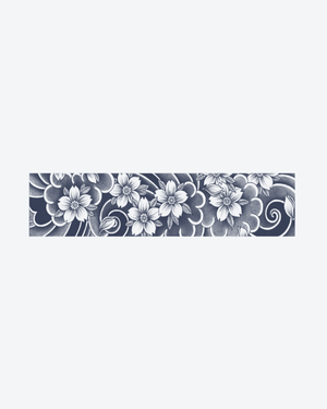Engraved Flower Bracelet