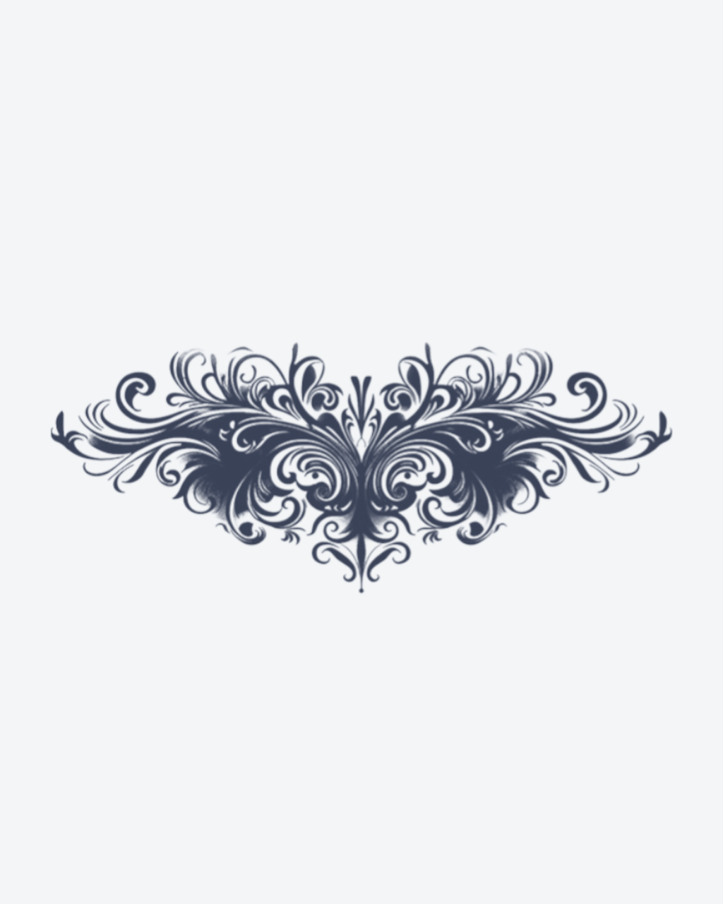 Tatouage temporaire Ornement Royal 18x11cm - SimpleTatt