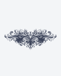 Tatouage temporaire Ornement Royal 18x11cm - SimpleTatt