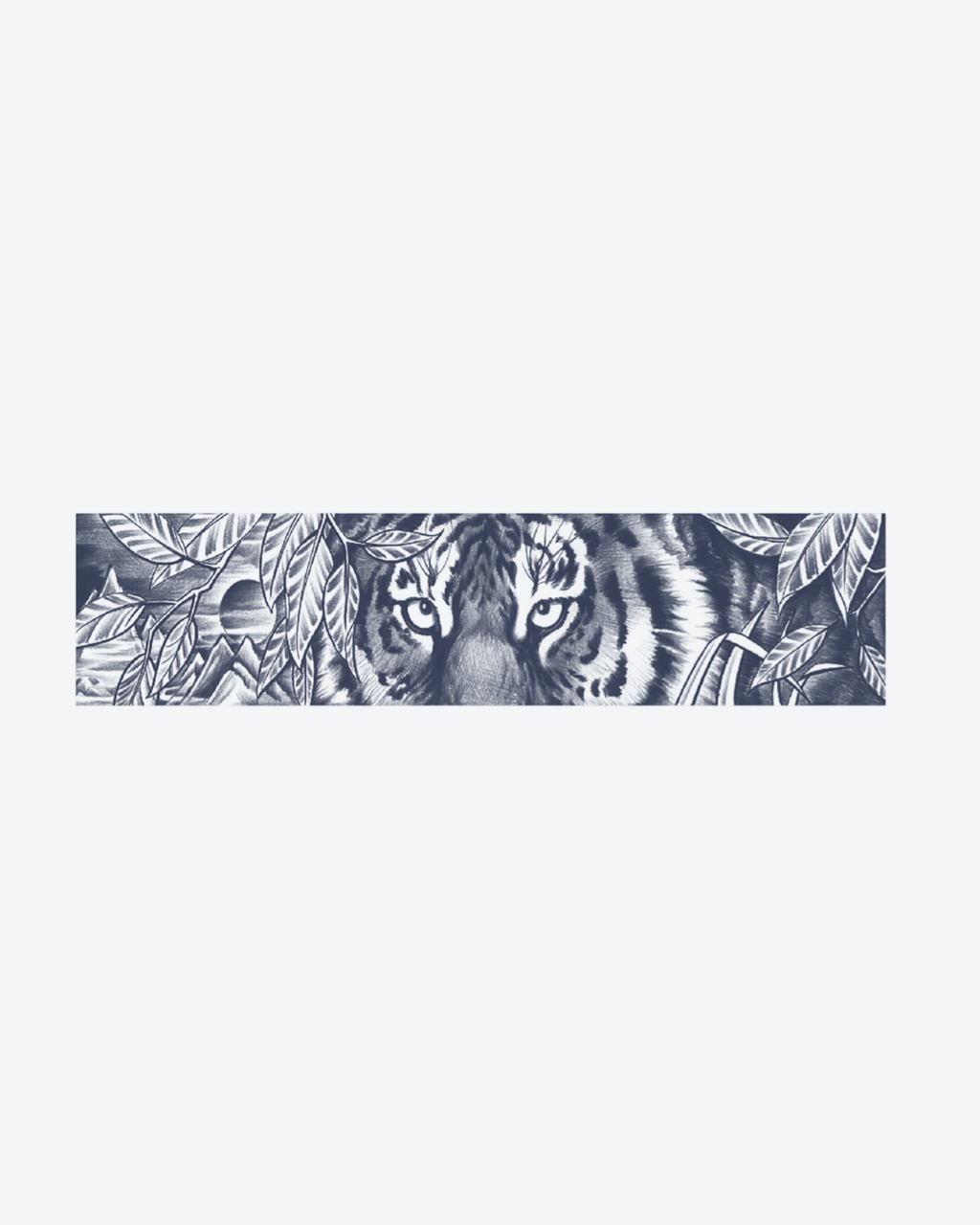 Tatouage temporaire Bracelet Regard du Tigre 24x6cm - SimpleTatt