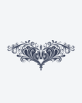 Tatouage temporaire Ornement Majestueux 18x11cm - SimpleTatt