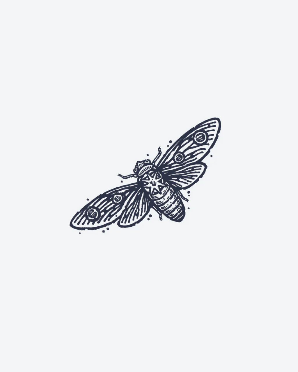 Tatouage temporaire Papillon seul 3x5cm - SimpleTatt